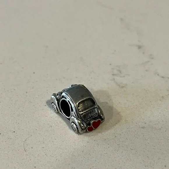 Just Married❤️ Silver  charm - Picture 3 of 6